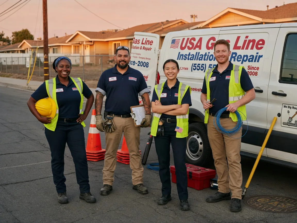 Gas Line Installation company in Freeport, PA